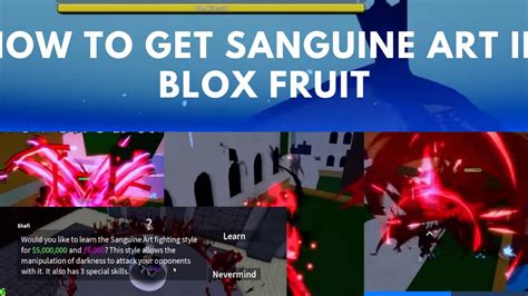 How to Achieve Sanguine Art in Blox Fruits: A Multi-Layered Exploration